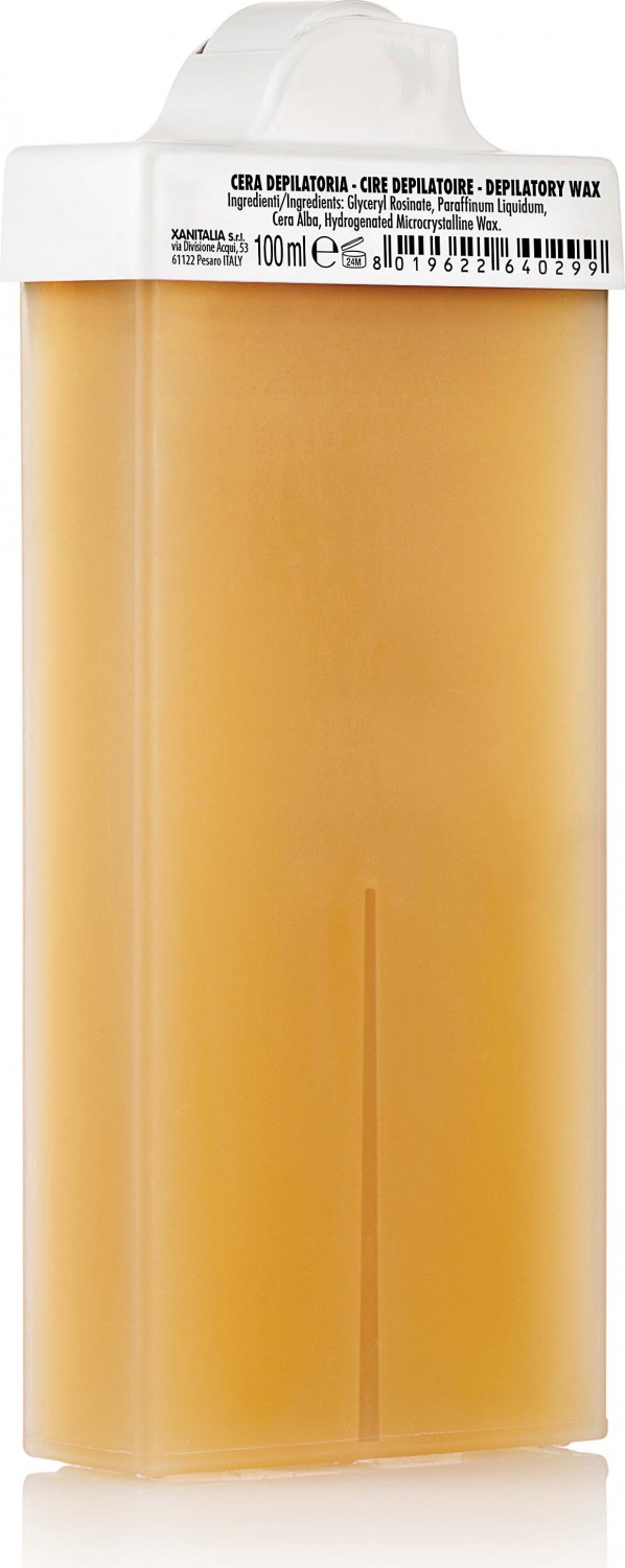 XanitaliaPro Fettlöslicher Enthaarungswachs Refill Wax Roll-On 100 ml Honig XP-930.005