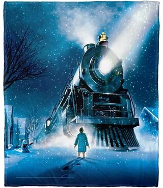 Northwest ENT 236 WB- Polar Express, The Arrival Silk Touch Throw