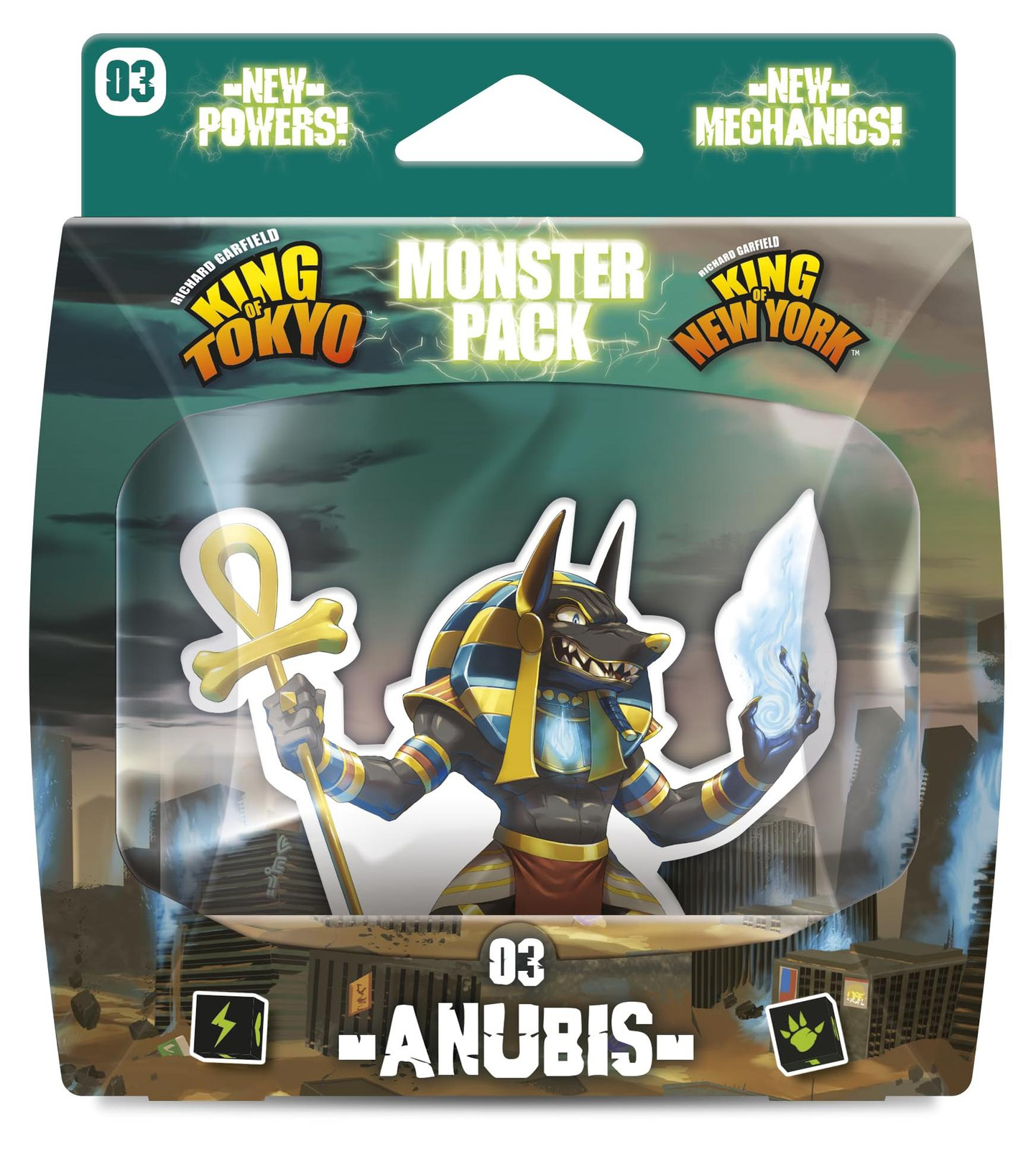 King of Tokyo Monster Pack: Anubis (Engels) van Iello