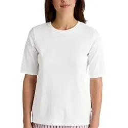 Calida Favourites Sleep Cotton Shirt Short-Sleeve Weiß Baumwolle Medium Damen