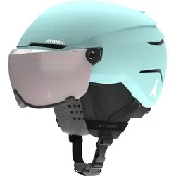 ATOMIC Kinder Helm SAVOR VISOR JR Turquoise/ALL W, Größe 48-52 in Blau Blau