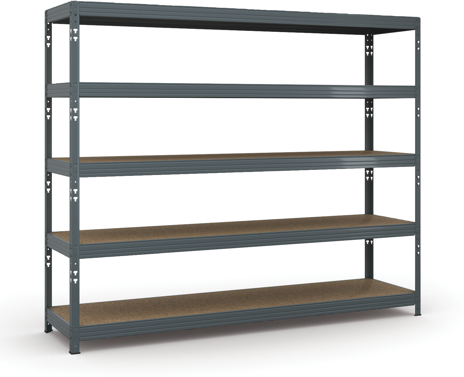 B2B Partner Fachbodenregal 2000x2400x600 mm, Traglast 450 kg