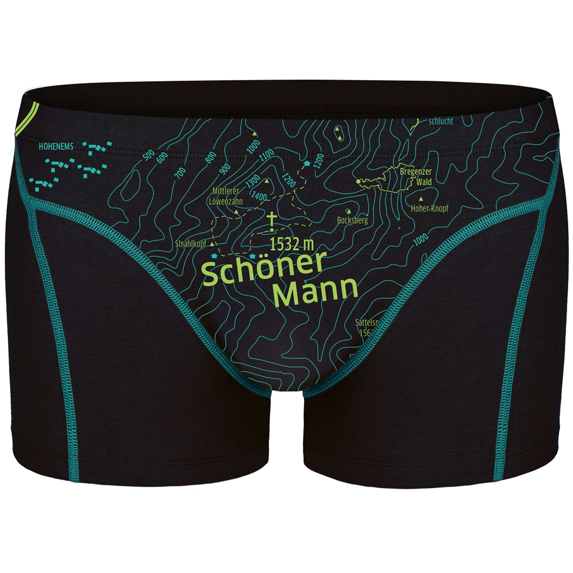 Ein schöner Fleck Erde Schöner Mann Boxer Herren Kurze Unterhose schwarz Größe S Lifestyle Hautfreundlich
