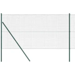 vidaXL Zaunpfosten Grün 10 x 1,4 m (19 x 19 mm Drahtgewebe)