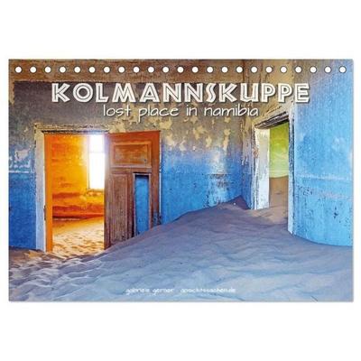 Kolmannskuppe Lost Place in Namibia (Tischkalender 2027 DIN A5 quer), CALVENDO Monatskalender