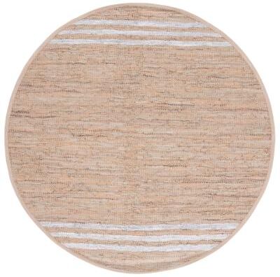 SAFAVIEH Handmade Vintage Leather Hafsa Modern & Contemporary Leather Rug