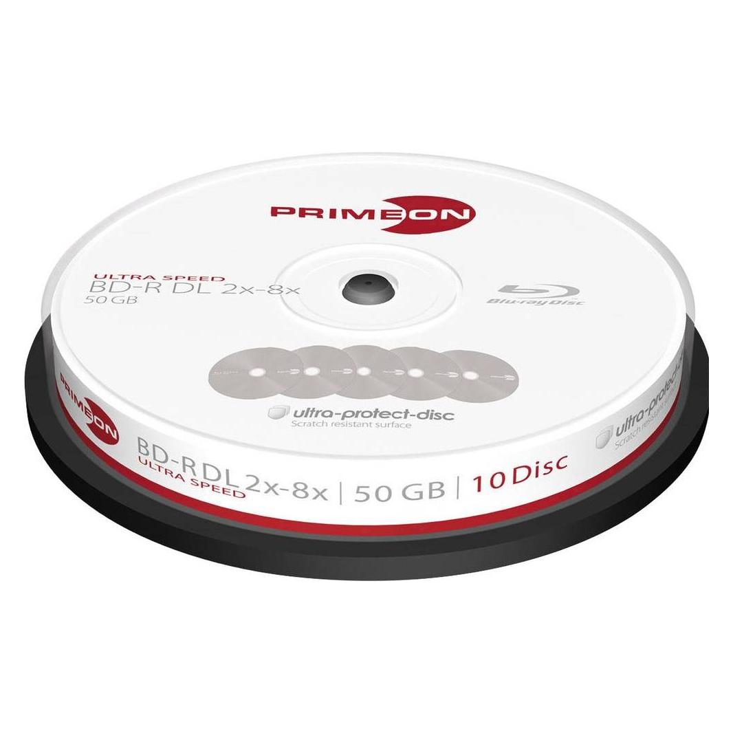 Primeon BD-R 50GB Dual Layer 10er Spindel (10x) (2761311)