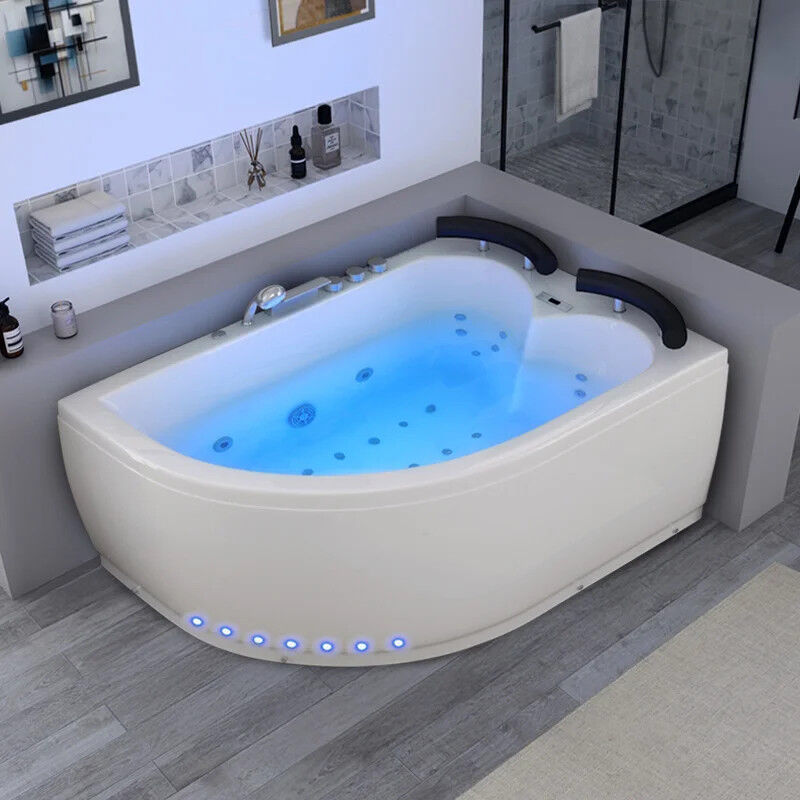 Distribain Baignoire balnéo asymétrique G-Maori whirlpool 32 jets
