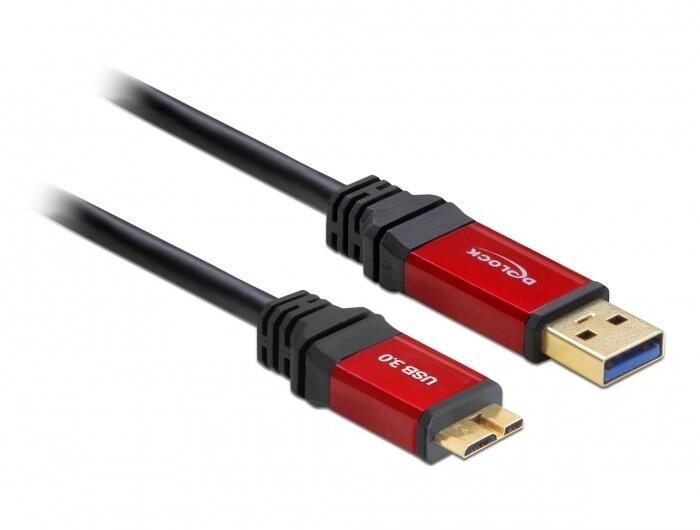 DeLOCK Kabel USB 3.0 Typ-A zu USB 3.0 Typ Micro-B 2m Premium 82761