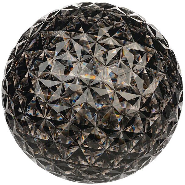 Kartell Planet LED Stehleuchte (glasklar, H 130cm) glasklar   H 130cm