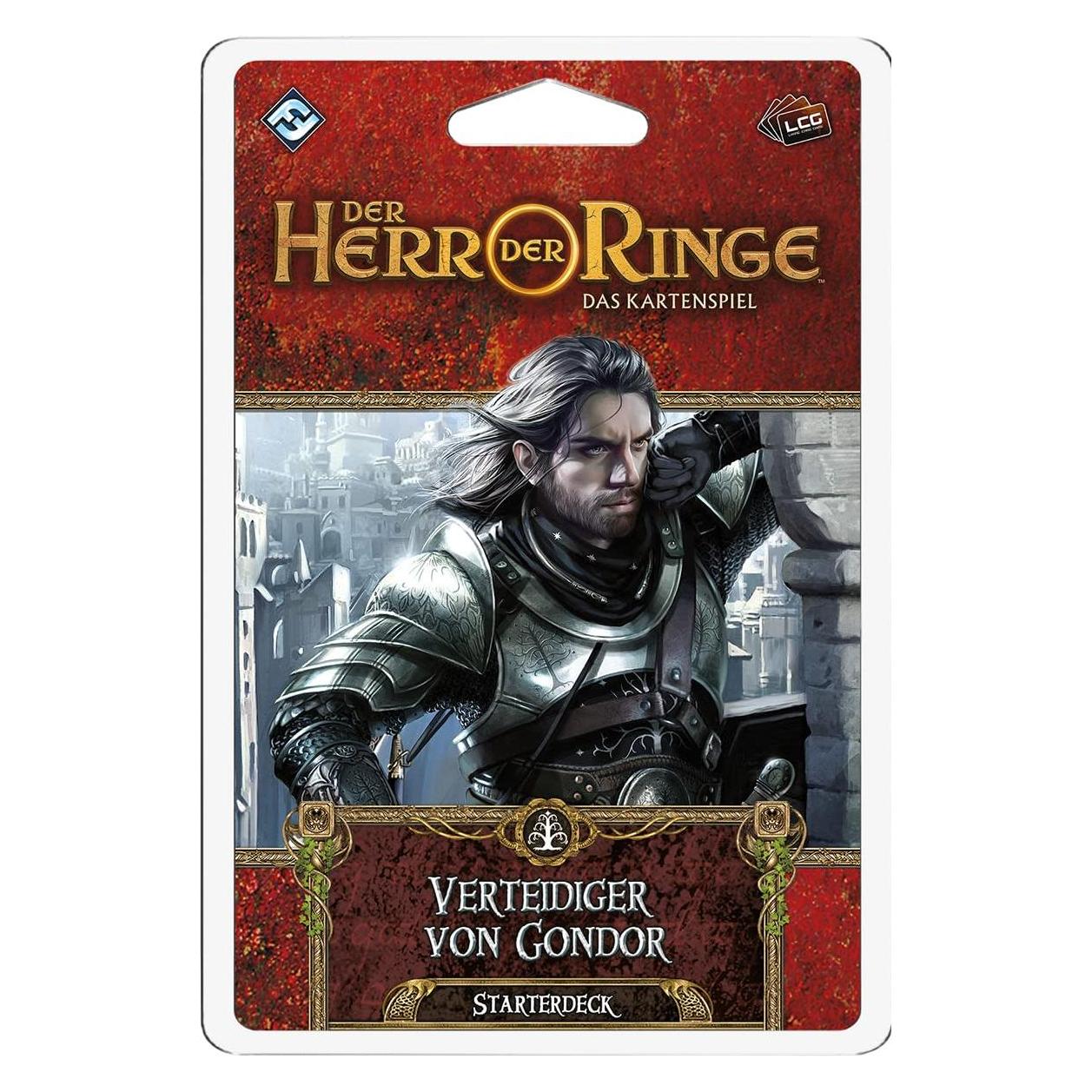 FFG FFGD2838 - Herr der Ringe LCG: Verteidiger von Gondor Starterdeck (DE-Ausgabe) (Deutsch, 1 - 4 Spieler) (FFGD2838)