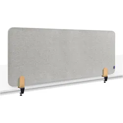 Legamaster, Trennwand, ELEMENTS Tischtrennwand akustik Klammern (160 x 60 cm)
