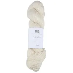 Bramble & Fleece Origin, Garn + Wolle, Weiss