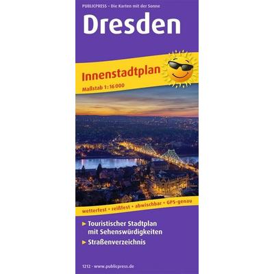 Publicpress Stadtplan Dresden 1:16.000, Sonstige von , KOMPASS Freytag & Berndt, 978-3-96132-212-1