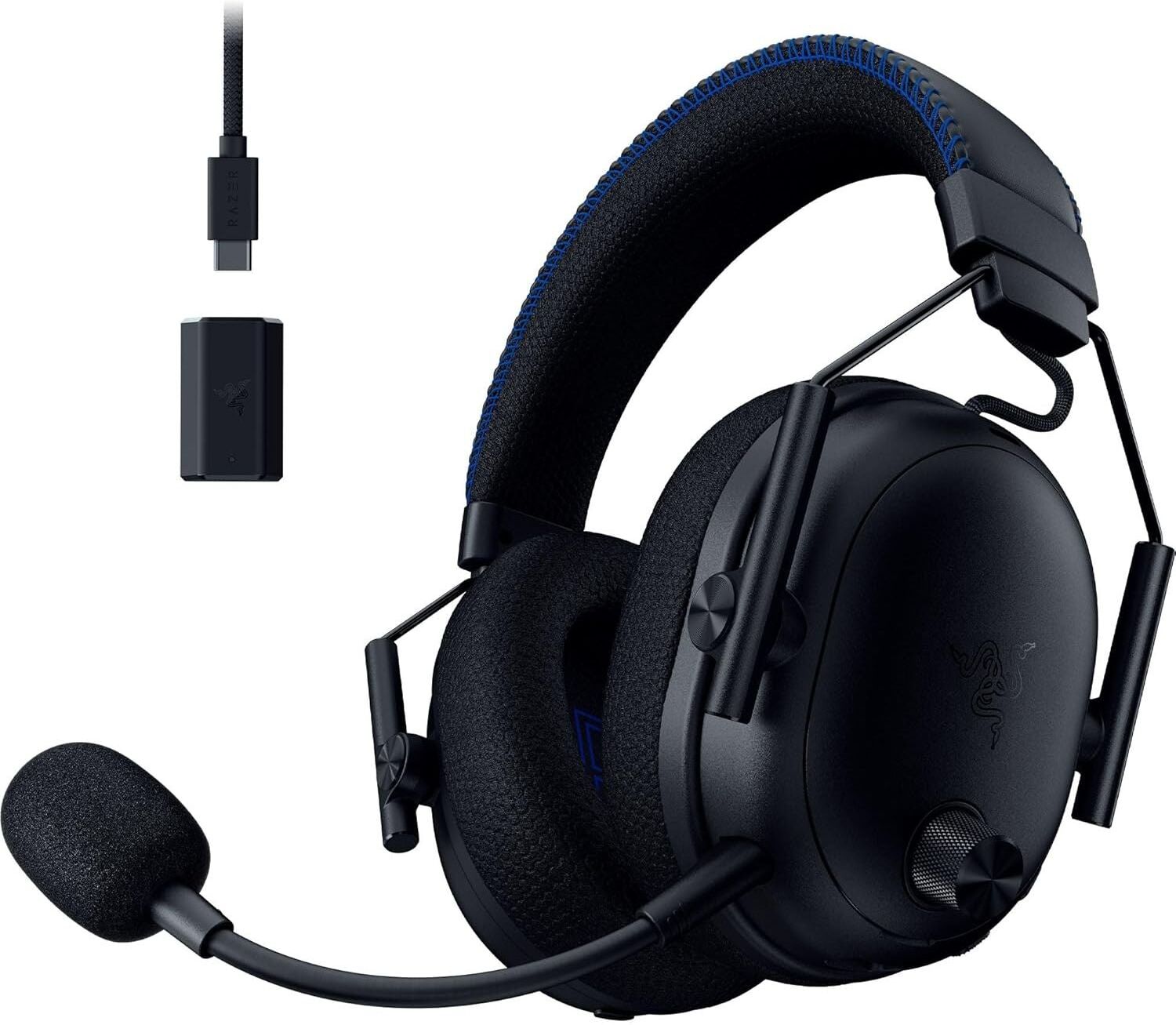 Razer BlackShark V3 Pro for PlayStation – Wireless Active Noise Cancellation Esports Headset – Black