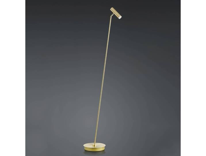 HELL LED Stehlampe Tom, dimmbar, messing / gold, für Wohn- / Esszimmer, Edelstahl, Modern