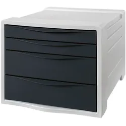 OTTO Office Schubladenbox 4 Schübe grau