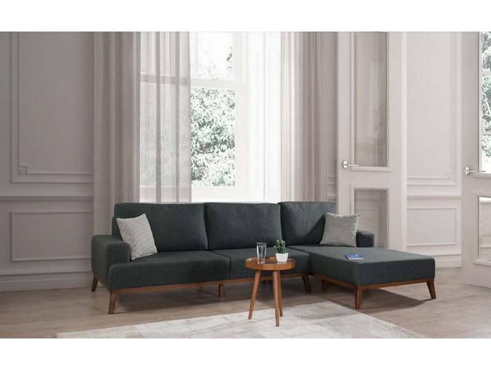JVmoebel Ecksofa L-förmige Textil-Sitzgarnitur in frischem Grünton, Made in Europa