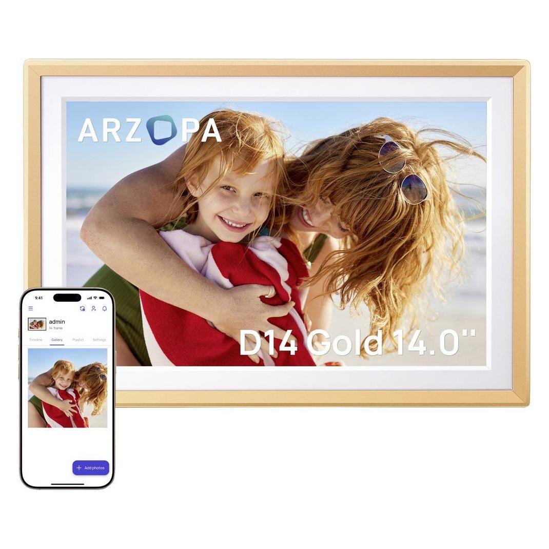 Arzopa Cornice Fotografica Digitale D14 (14", 1920 x 1200 Pixel) (65158121)