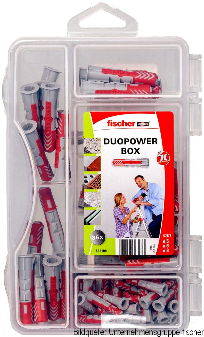 fischerwerke fischer DuoPower-Box mini, 85-teilig