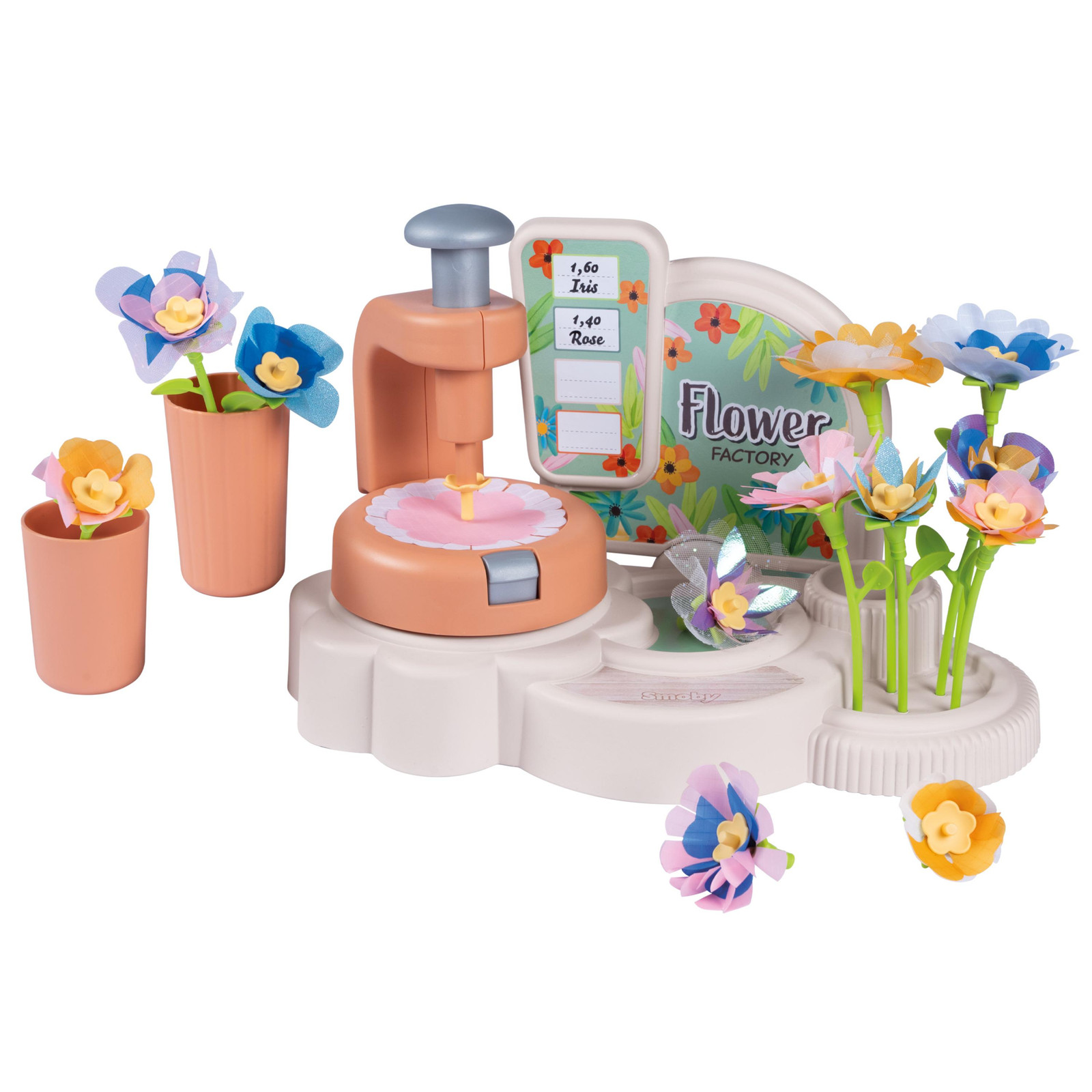 Smoby Crea Creatiefset Bloemenmarkt knutselset voor kinderen vanaf 3 jaar