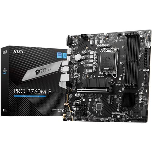 MSI PRO Intel B760 So.1700 DDR5 mATX Retail