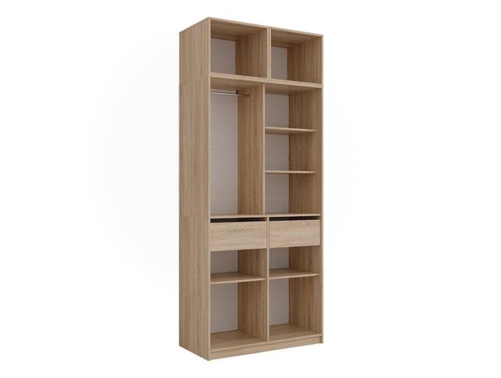 Vicco Kleiderschrank Elmo, Sonoma, 50 x 40 cm 3er Set, Sonoma Eiche, Rechteckig, 50x40x50 cm, Schlafzimmer, Kleiderschränke