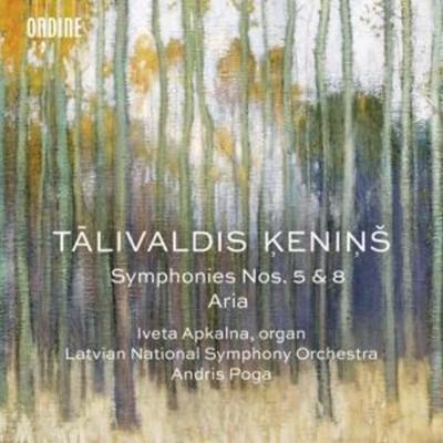 Sinfonien 5 & 8; Aria - Iveta Apkalna,Andris Poga,Latvian National SO, CD