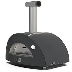 Alfa Forni Moderno 2 Pizze Holz Pizzaofen Ardesia Grey