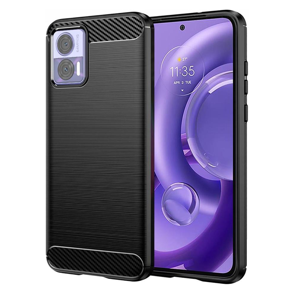 Techsuit - Carbon Silicone - Motorola Edge 30 Neo - Black (Motorola Edge 30 Neo) (56340939)