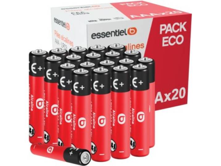 Essentielb - Pile Lr03 Aaa Powerplus X20