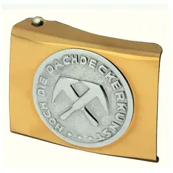 FHB Koppelschloss EIKE 87020 gold Dachdecker