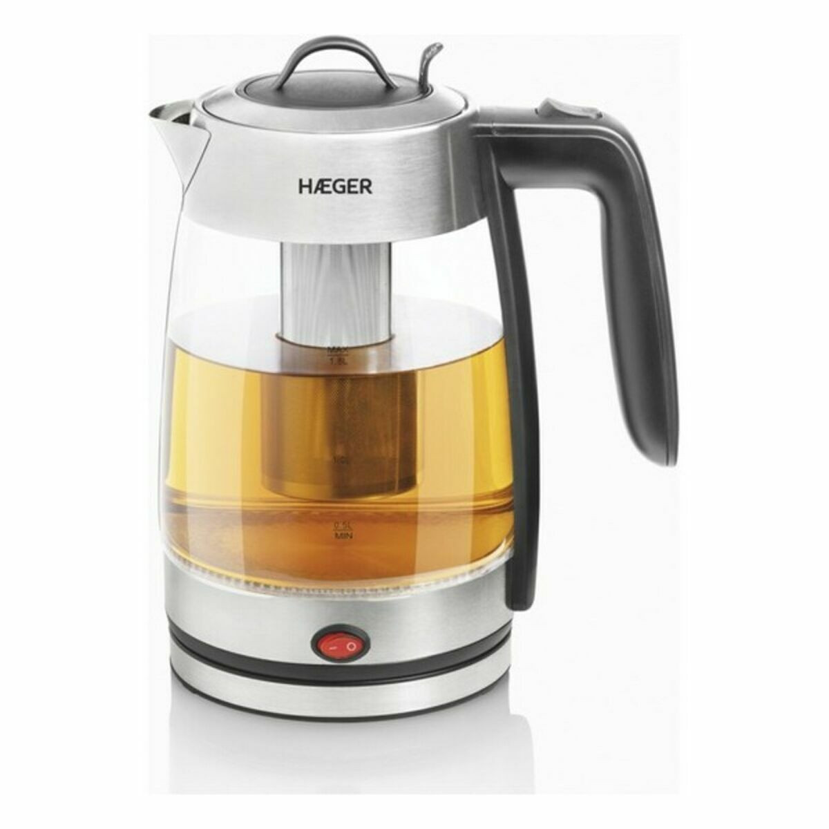 Haeger Perfect Tea Waterkoker met elektrische theefunctie, 1,8 liter