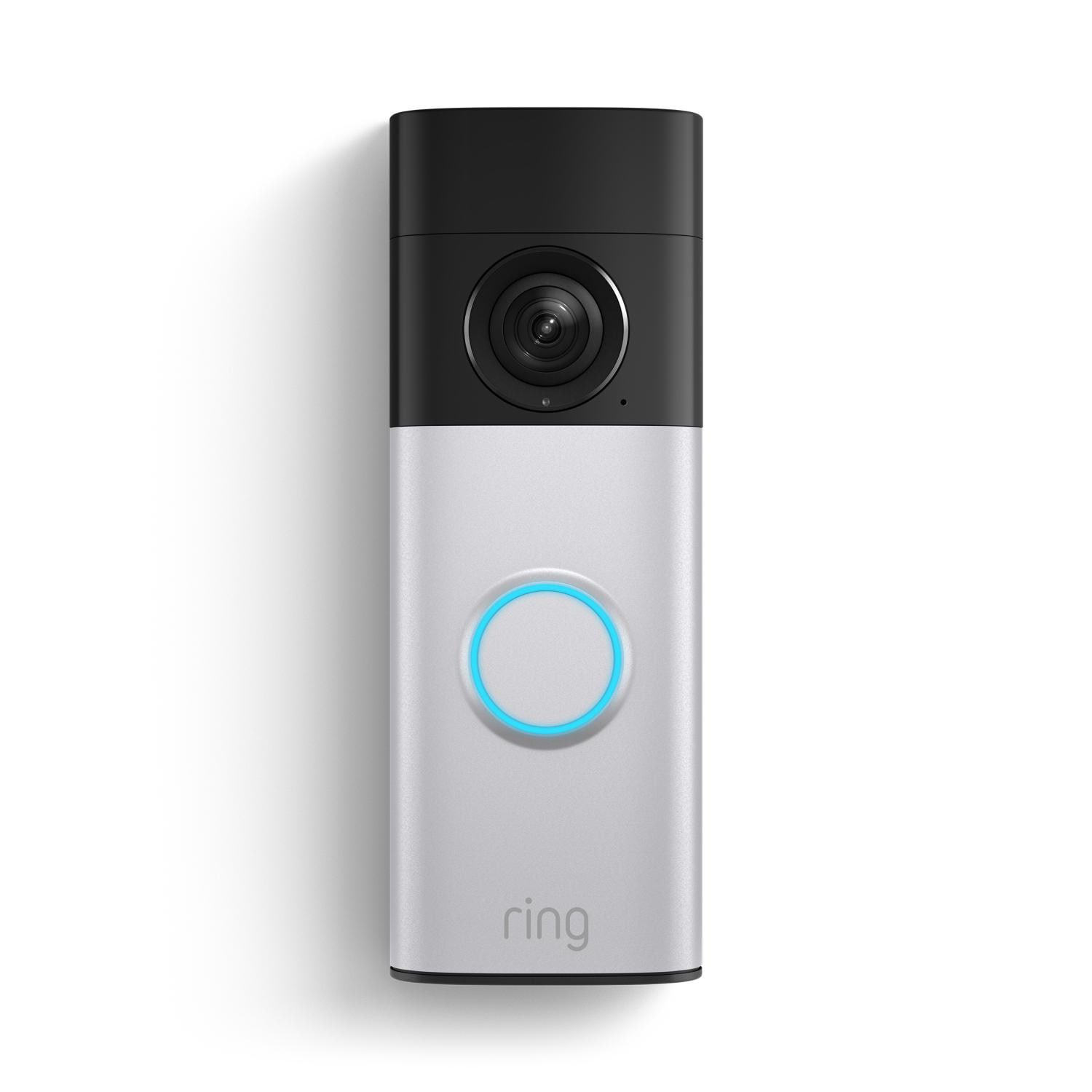 RING Battery Video Doorbell 2 Plus - 2K, Gegensprechfunktion, Türklingel Nickel Silver B0F6436L5P