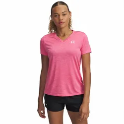 Damen-Funktionsshirt Under Armour Tech SSV - Twist Größe: XS /  rosa
