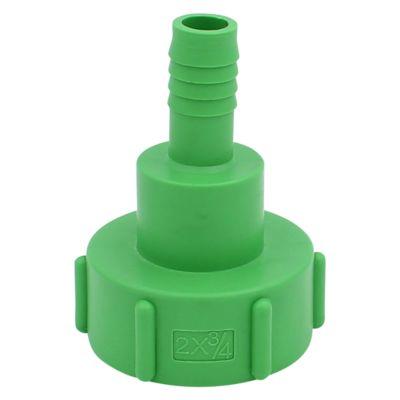 IBC Adapter, für IBC-Tanks mit 2" Auslaufarmatur, Grobgewinde, Ø 55-62 mm, 0,75" Schlauchtülle
