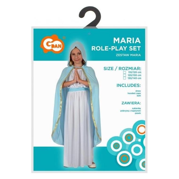 GoDan Maria-Kostüm, Grösse 130/140 cm (140) (56759781)