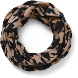 Tchibo - Bedruckter Fleece-Loop - schwarz
