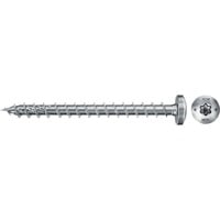 Spanplattenschraube Power-Fast II 5,0x70 Panhead 50 Stück, Vollgewinde, verzinkt