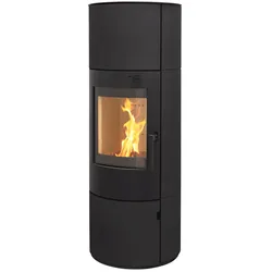 Thermia Kaminofen München XL Stahl schwarz