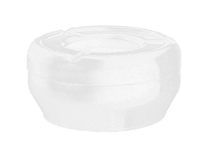 Aschenbecher Paderno Weiss Kunststoff D 12 cm