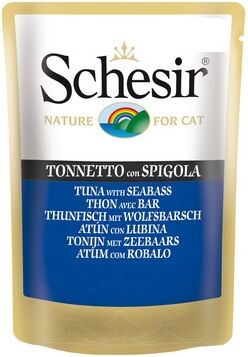 Whitebridge Pet Brands Srl Schesir Cat Tonnetto Spigol85g