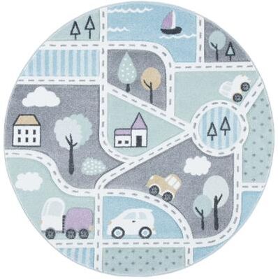 SAFAVIEH Carousel Kids Mihaila Neighborhood Rug