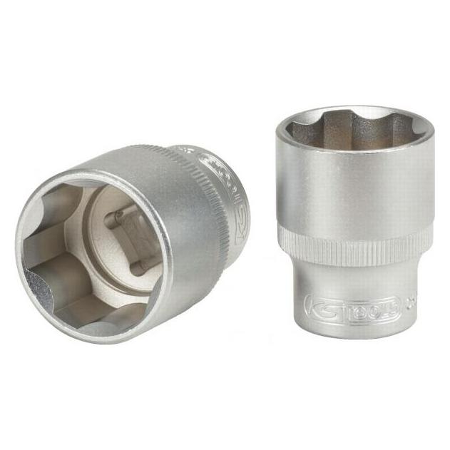 KS Tools 1/2 Stecknüsse, Länge 38 mm, 30 mm, auf Hänger (30 mm) (911.1230-E)