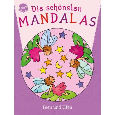 Die schönsten Mandalas. Feen und Elfen, Taschenbuch von Sabine Legien, Arena, 978-3-401-70871-3
