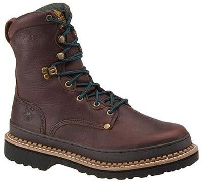 "Georgia Boot Men's Georgia Giant 8"" - 7.5 Brown Boot Medium"