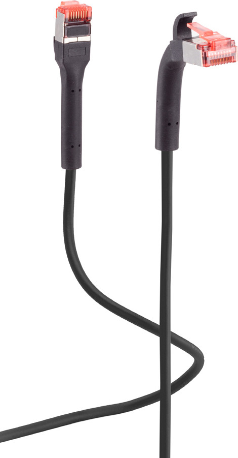 Flexline FL31-29155 Flexline Patchkabel Cat. 6A U/FTP flexibel zwart 1,5 meter