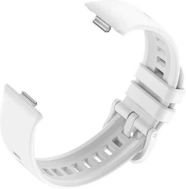 INF Kompatibel mit Huawei Watch Fit 3/4 Silikon Armband - Atmungsaktiv & Komfortabel Weiß