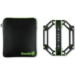 Gravity LTS 01 B SET 1 Verstellbarer Ständer, Notebook Ständer, Schwarz