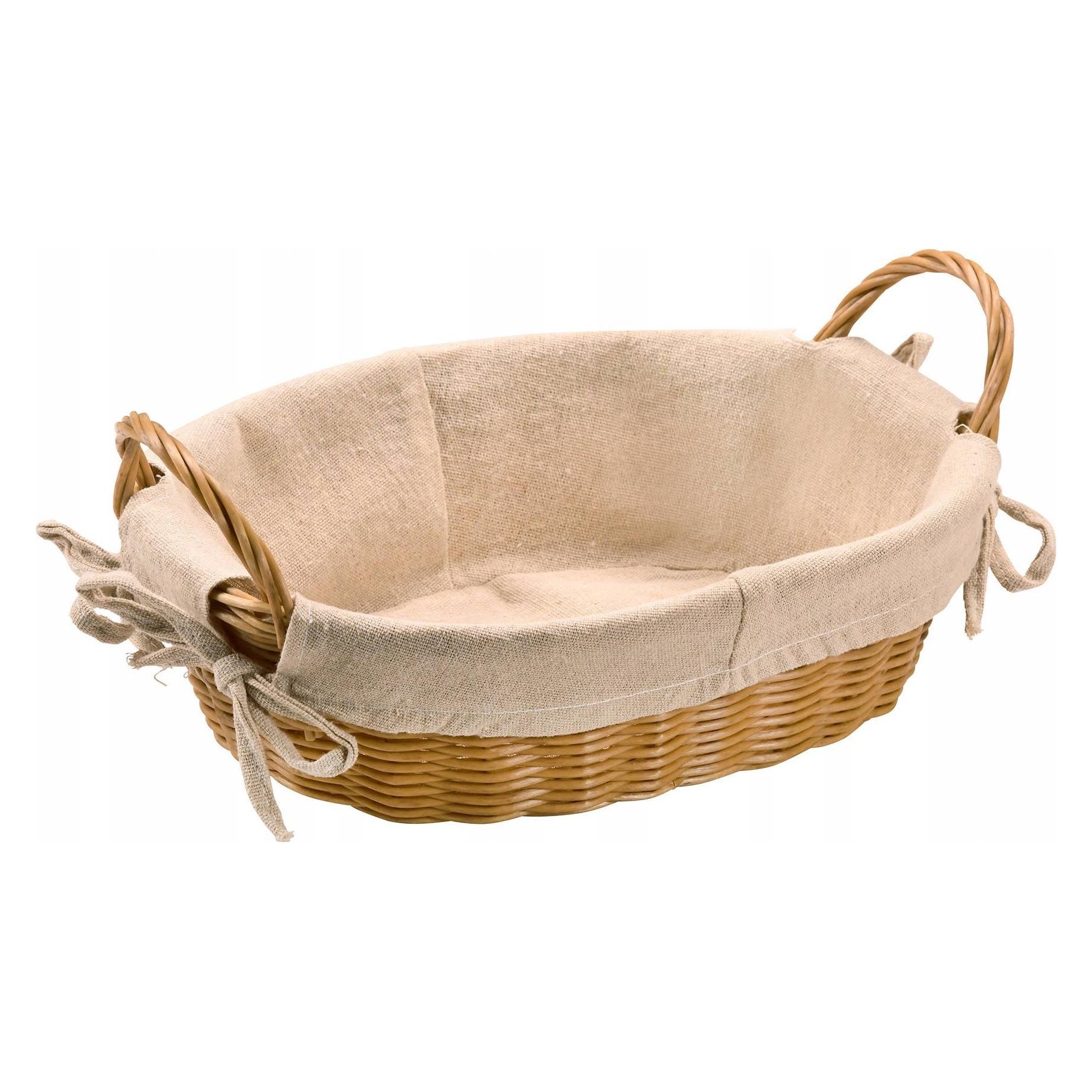 Kesper BROTKORB 24X24X9CM KUNSTSTOFF M. FUTTER (072273)